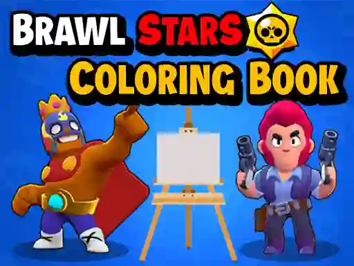 Spill Brawl Stars Coloring Books online