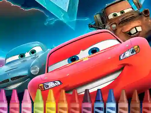 Spill McQueen Coloring online