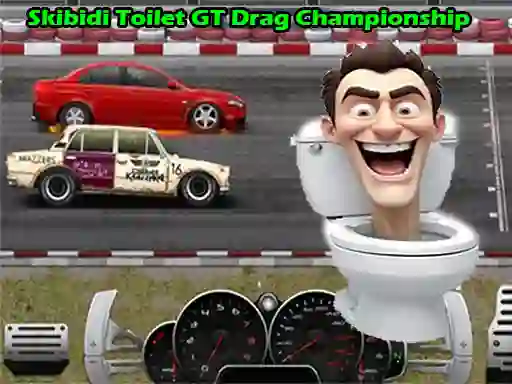 Spill Skibidi Toilet GT Drag Championship online