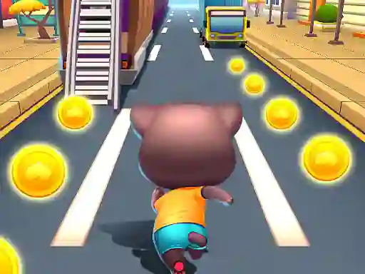 Spill Paw Puppy Kid Subway Surfers Runner online