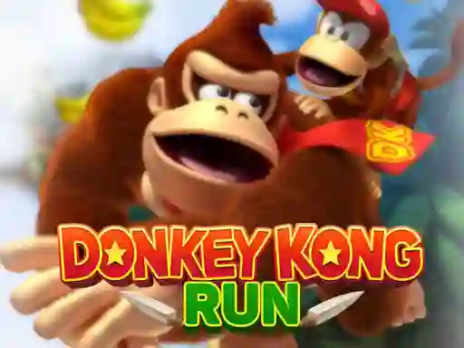Spill Donkey Kong Run online