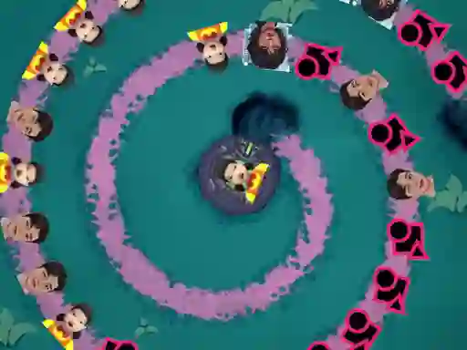Spill Squid Game Bubble Shooter online