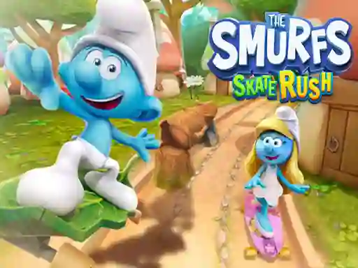 Spill The Smufrs Skate Rush online