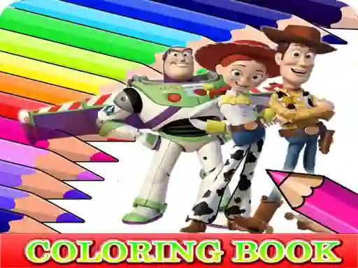Spill Coloring Book for Toy Story online
