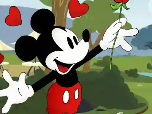 Spill Mickey Mouse Slide online