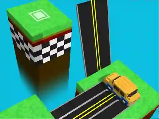 Spill Blocky Taxy ZigZag online