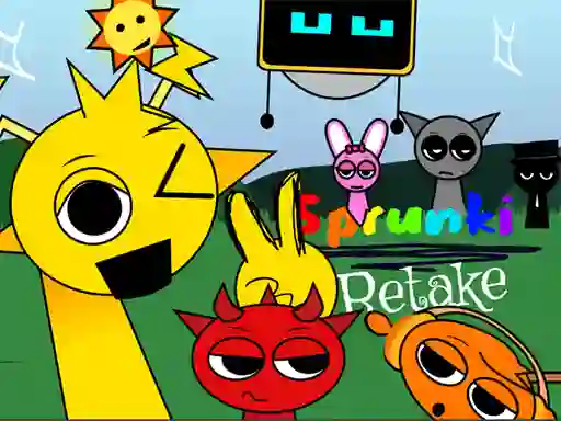Spill Sprunki Retake FINAL v4 online