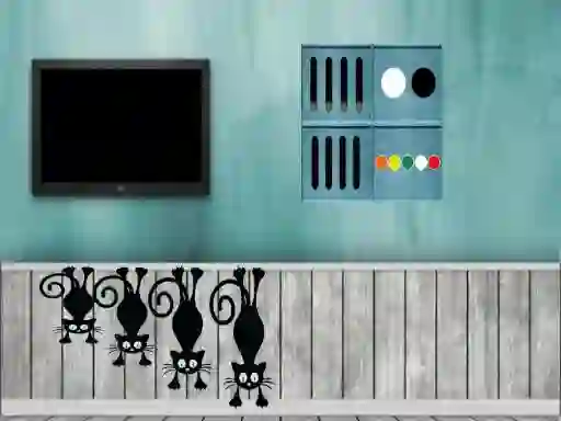 Spill Kitty House Escape online