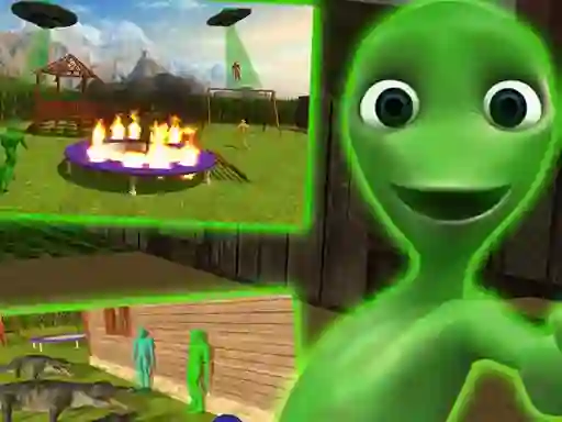 Spill Alien Escape! online