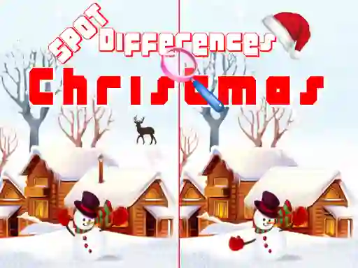 Spill Christmas 2020 Spot Differences online