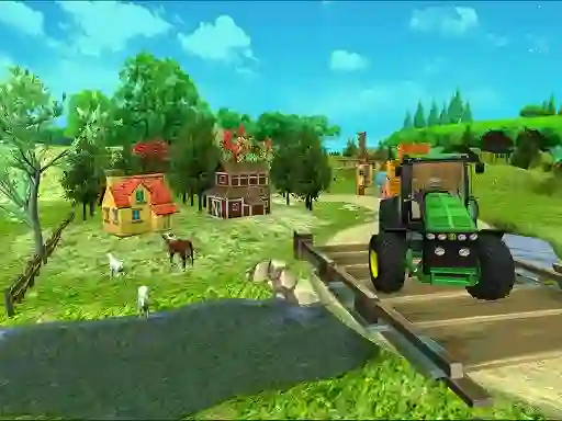 Spill Cargo Tractor Farming Simulation Game online