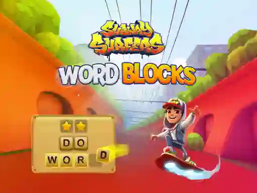Spill Subway Surfers Word Blocks online