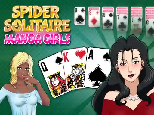 Spill Spider Solitaire Manga Girls online
