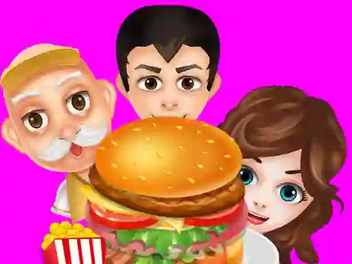 Spill Buger Cooking Food Shop online