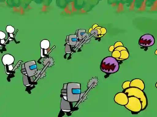Spill Stickman Gun Battle Simulator online