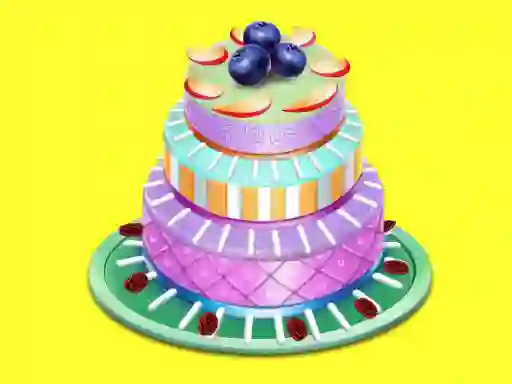 Spill Fruit Chocolate Cake Cooking online