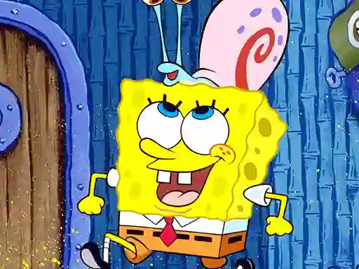 Spill Sponge Bob Slide online
