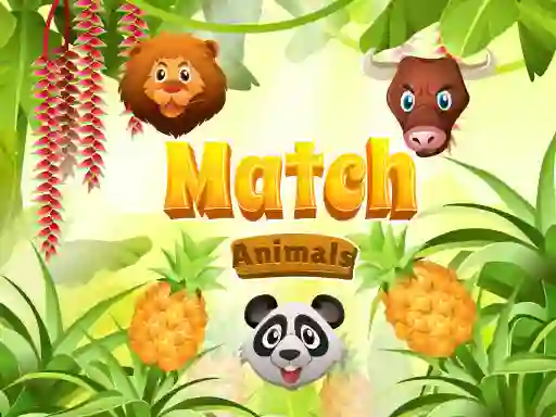 Spill Match Animals online