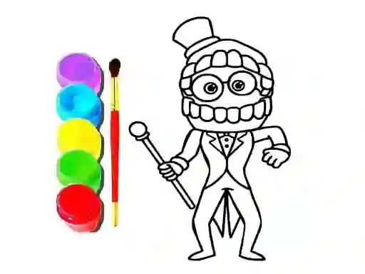 Spill Digital Circus Click and Paint online