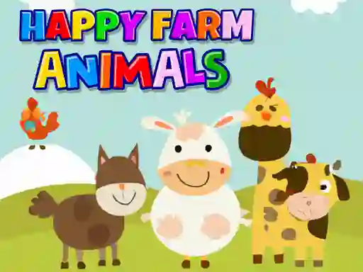 Spill Happy Farm Animals online