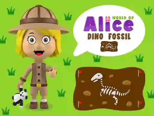 Spill World of Alice Dino Fossil online