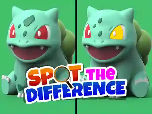 Spill Pokimon Spot the differences online