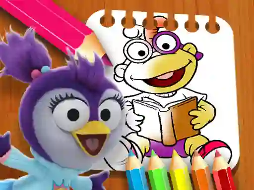 Spill Muppet Babies Coloring Book online