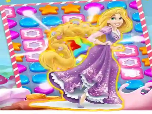Spill Princess Rapunzel Match3 online