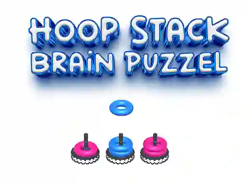 Spill Hoop Stack Brain Puzzle Game online