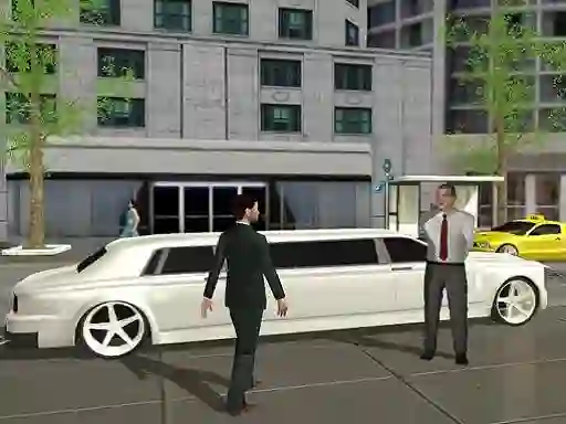 Spill Limo Taxi Driving Simulator: Limousine Car Games online