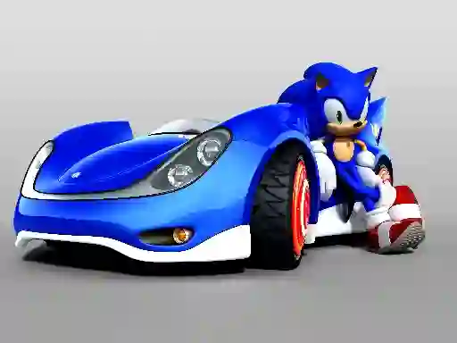 Spill Sonic Wheelie Challenge online