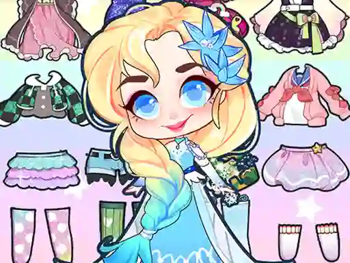 Spill Makeup Doll Creator online
