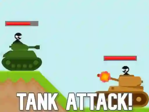 Spill Stickman Tanks online