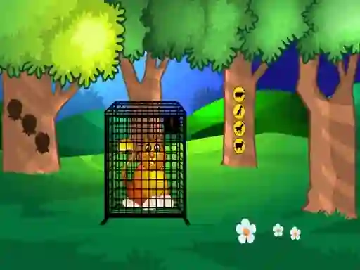 Spill Rescue The Golden Cat online