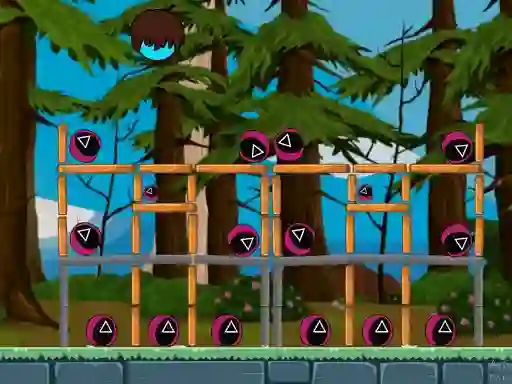 Spill Angry Shoot Squid Game online