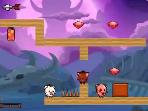 Spill Pig Bros Adventure online