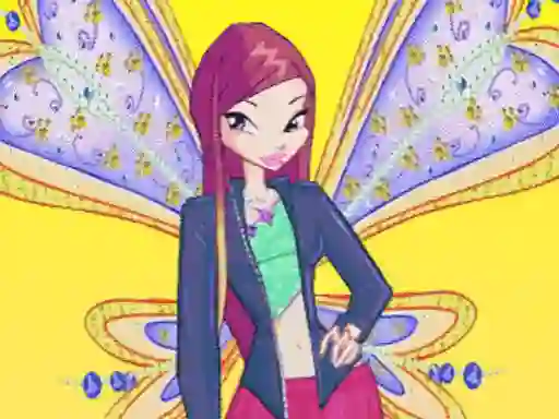 Spill Winx Roxy Dressup online