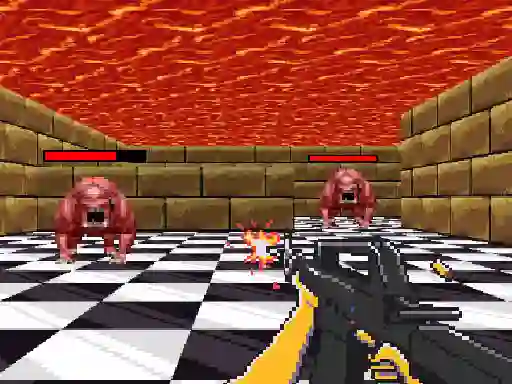 Spill Retro FPS Escape online