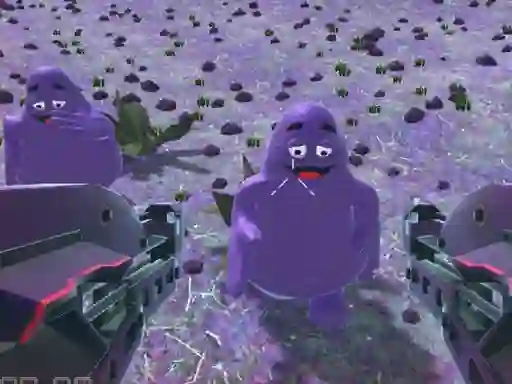 Spill Grimace Dead Island Shooting online