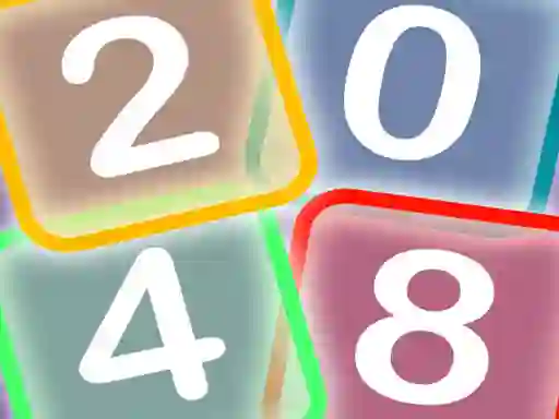 Spill Neon Game 2048 online
