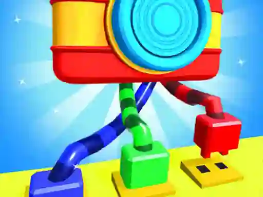 Spill Tangle Puzzle 3D online