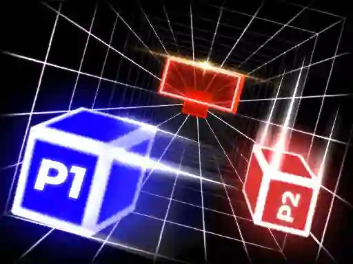Spill Two Cubes 3D online