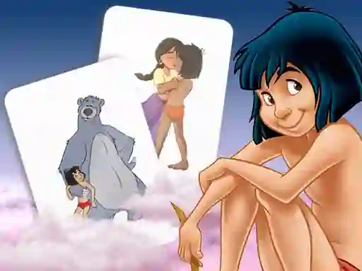 Spill Mowgli Memory card Match online