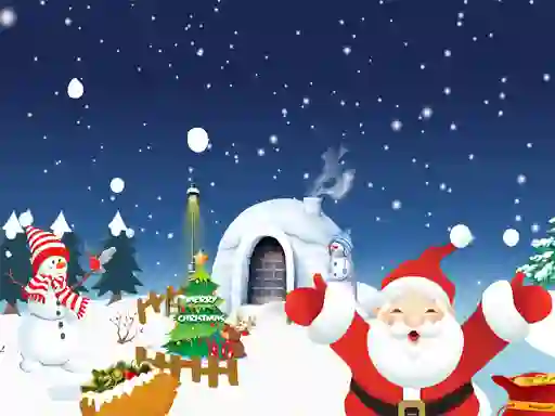 Spill Happy Christmas Slide online