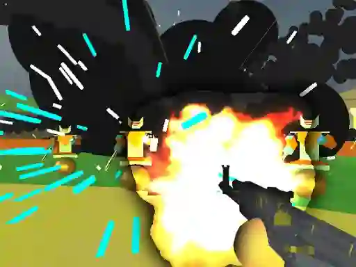 Spill Robot Base Shootout 3D online