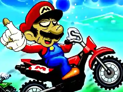 Spill Super Mario Halloween Wheelie online