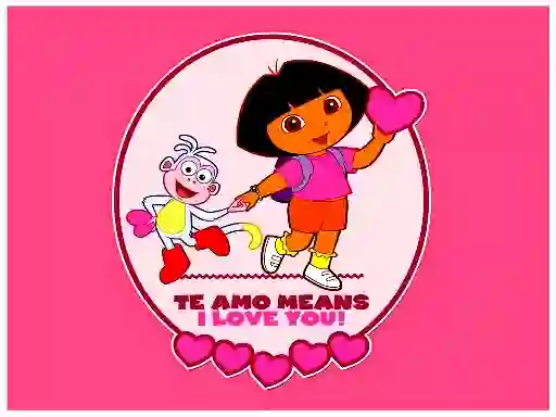 Spill Dora Hidden Hearts online