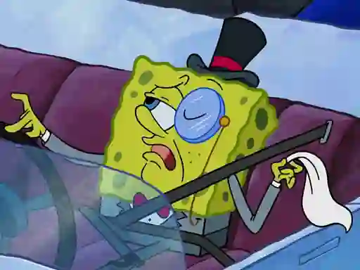 Spill Spongebob Driving Test Hidden online