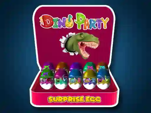 Spill Surprise Egg: Dino Party online