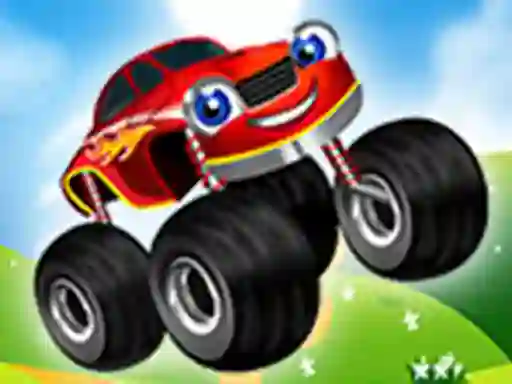Spill Monster Trucks Kids Racing online